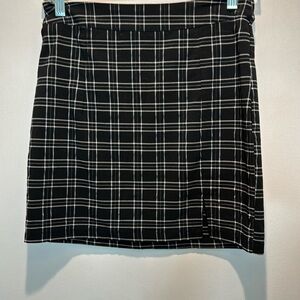 Garage Plaid Skirt